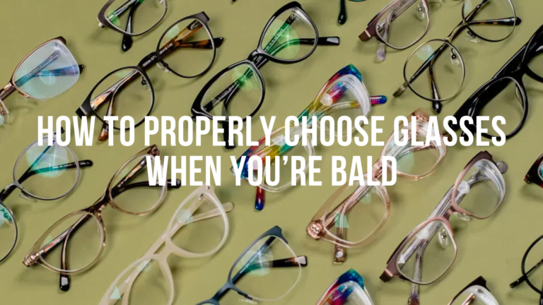 The simple guide to choosing the best glasses for bald men