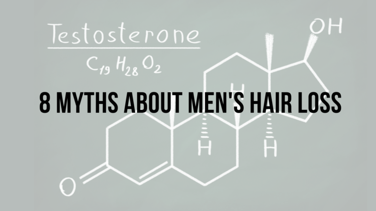 9 MYTHS ABOUT MEN’S HAIR LOSS