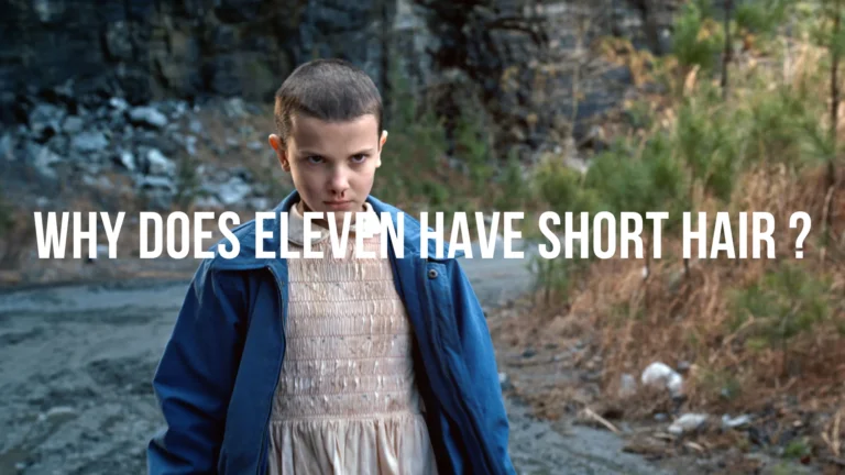 Why is Eleven nearly bald in Stranger Things?