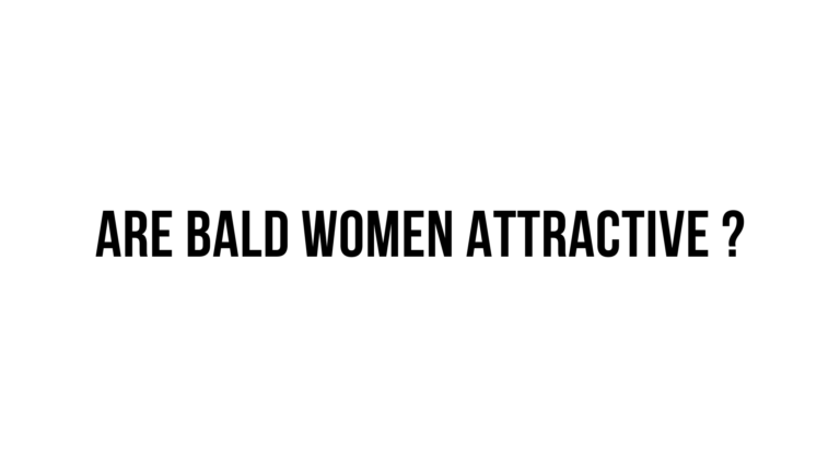 Are bald women attractive?
