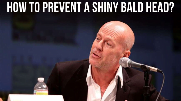 Simple ways to Preventing a Shiny Bald Head