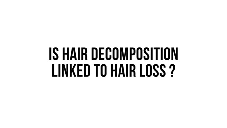 Does Human Hair Decompose, and Is It Linked to Baldness?